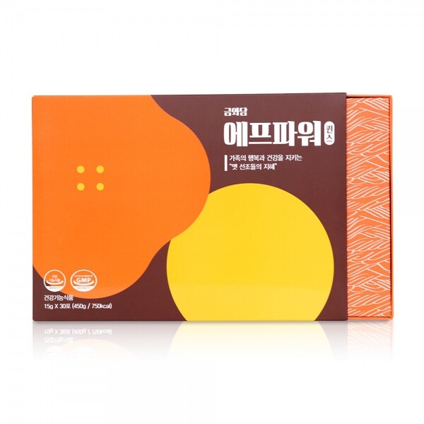 금와담,여성만을 위한 건강기능식품 에프파워 퀸스(15g x 30포 1박스) 개구리성분(부원료)함유